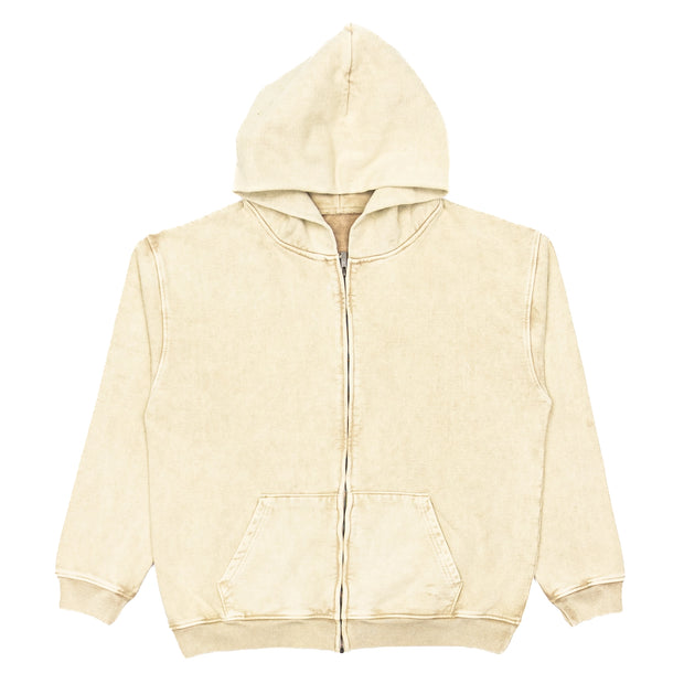 Zipper Oversized Beige