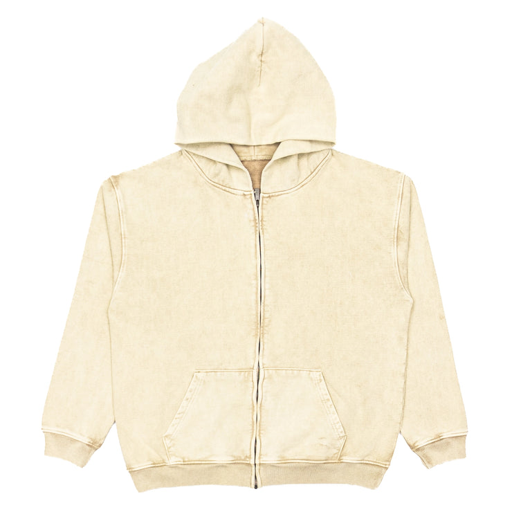 Zipper Oversized Beige