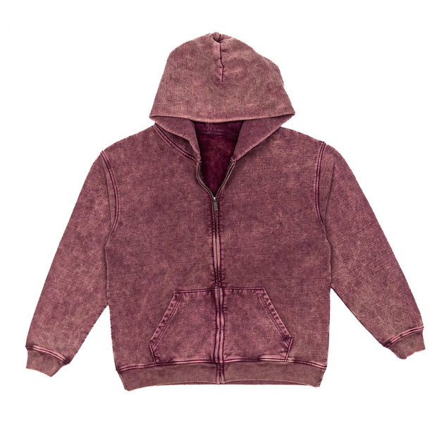 Zipper Oversized Plum