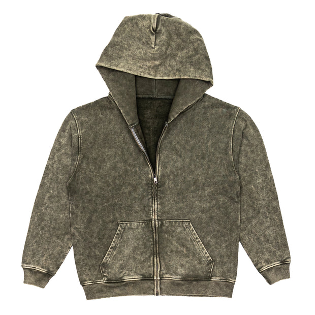 Zipper Oversized Dark-Olive