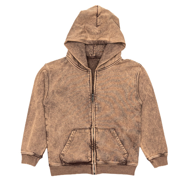 Zipper Oversized Brown