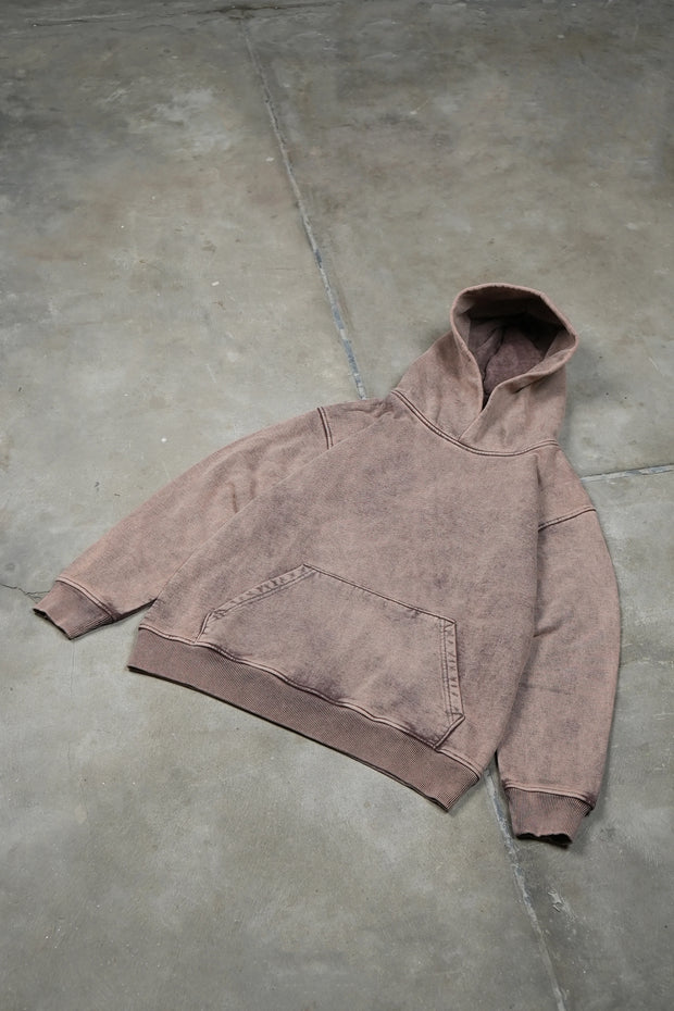 Hoodie Oversized Brown