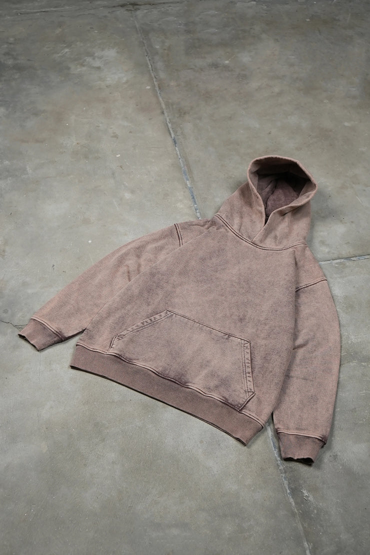 Hoodie Oversized Brown