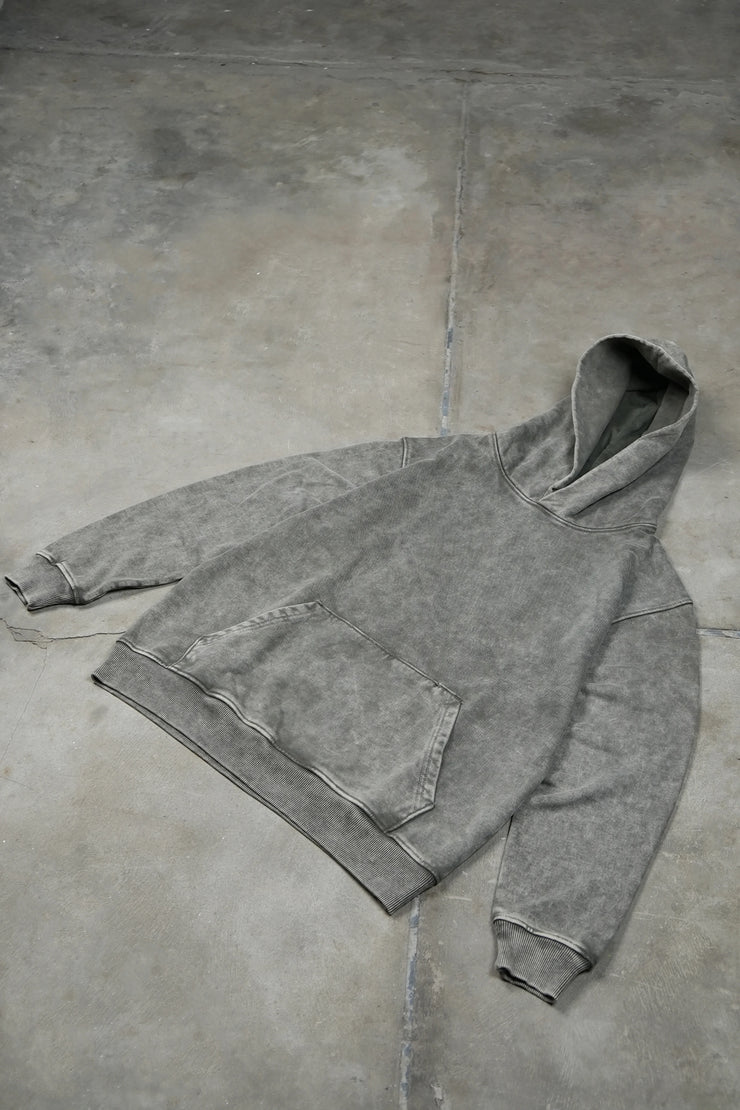 Hoodie Oversized Dark-Olive