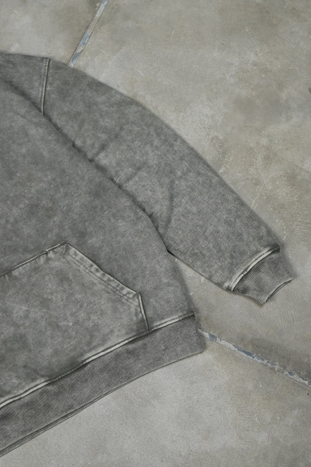 Hoodie Oversized Dark-Olive