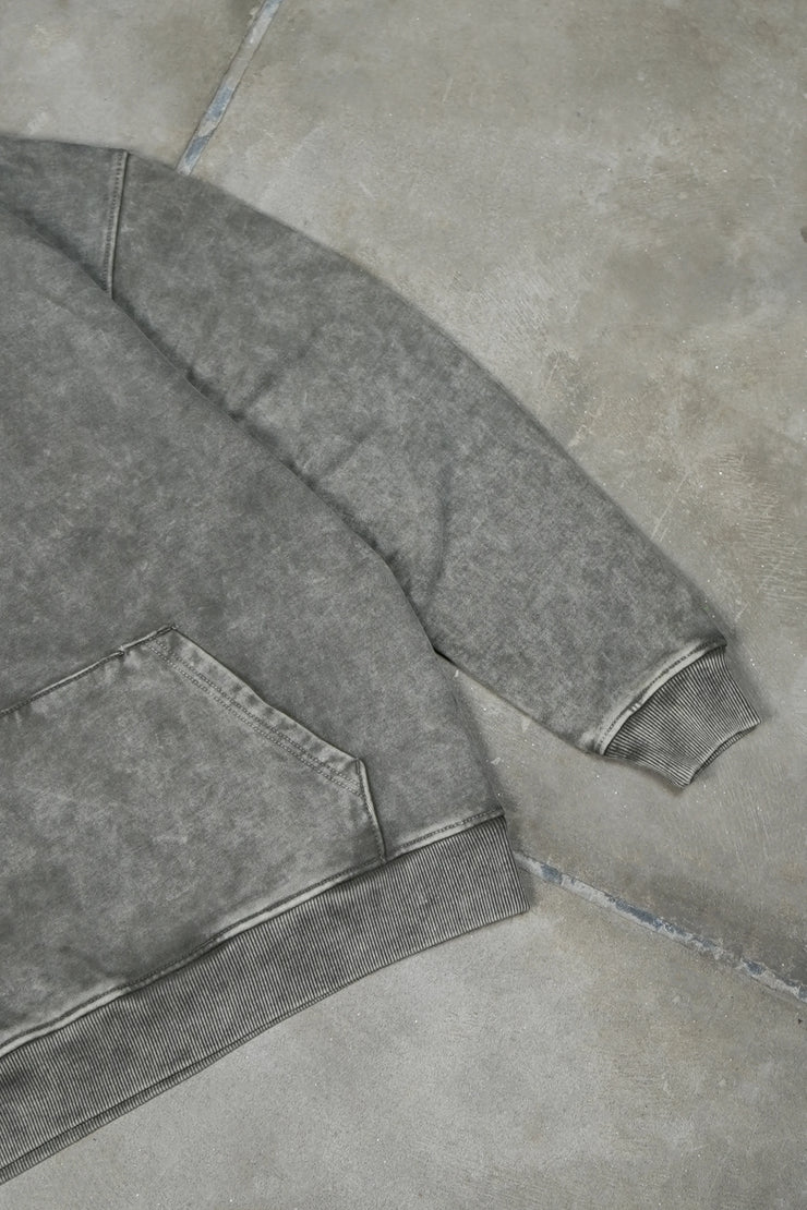 Hoodie Oversized Dark-Olive