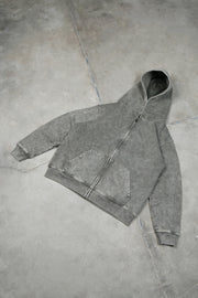 Zipper Oversized Dark-Olive