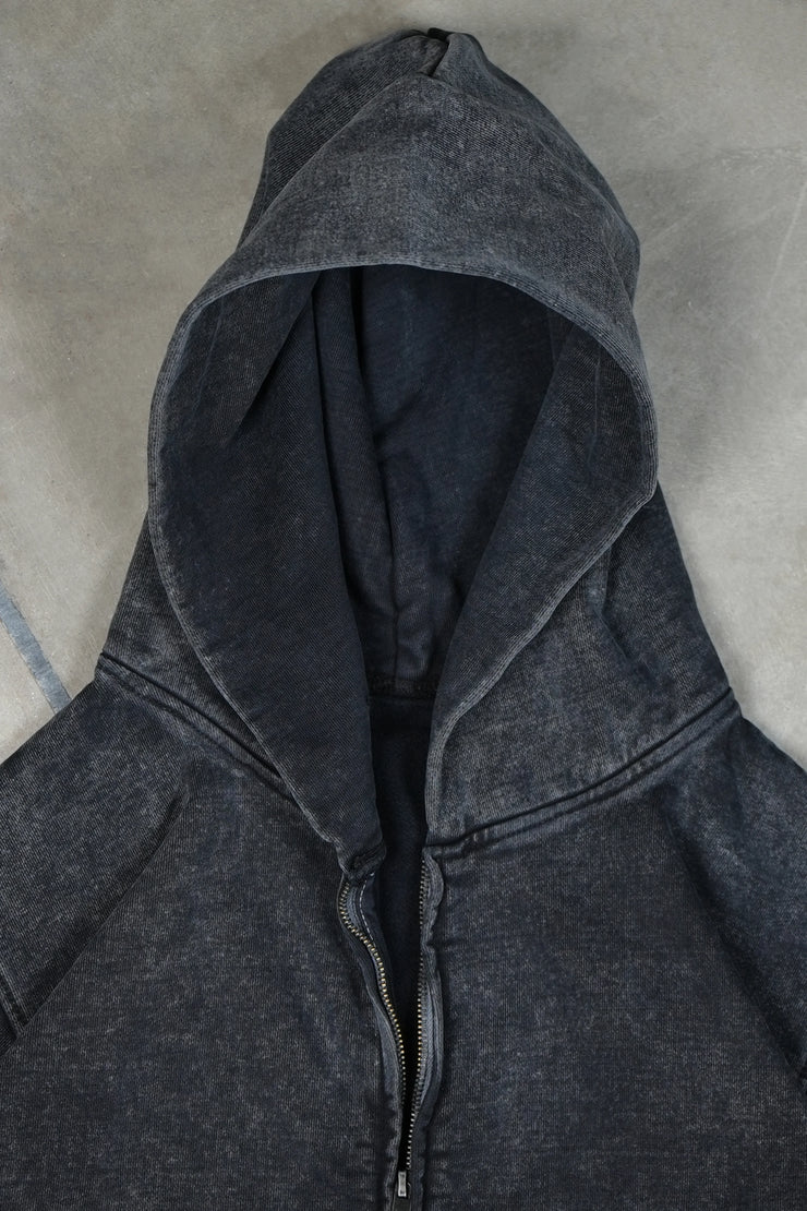 Zipper Oversized Black