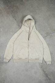 Zipper Oversized Beige