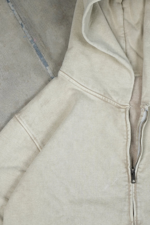 Zipper Oversized Beige