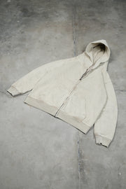 Zipper Oversized Beige