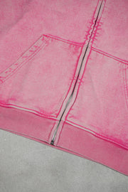Zipper Oversized Pink