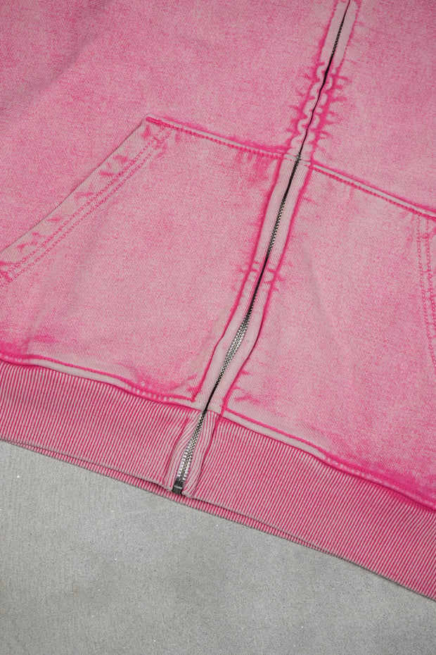Zipper Oversized Pink
