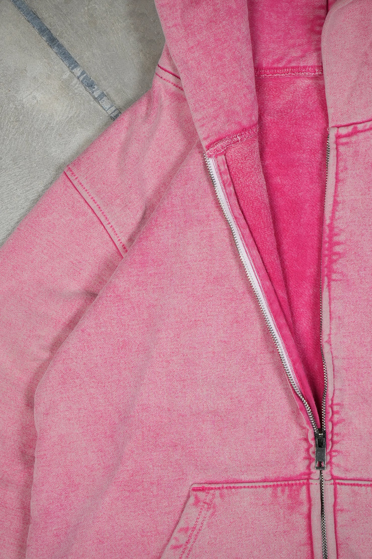Zipper Oversized Pink