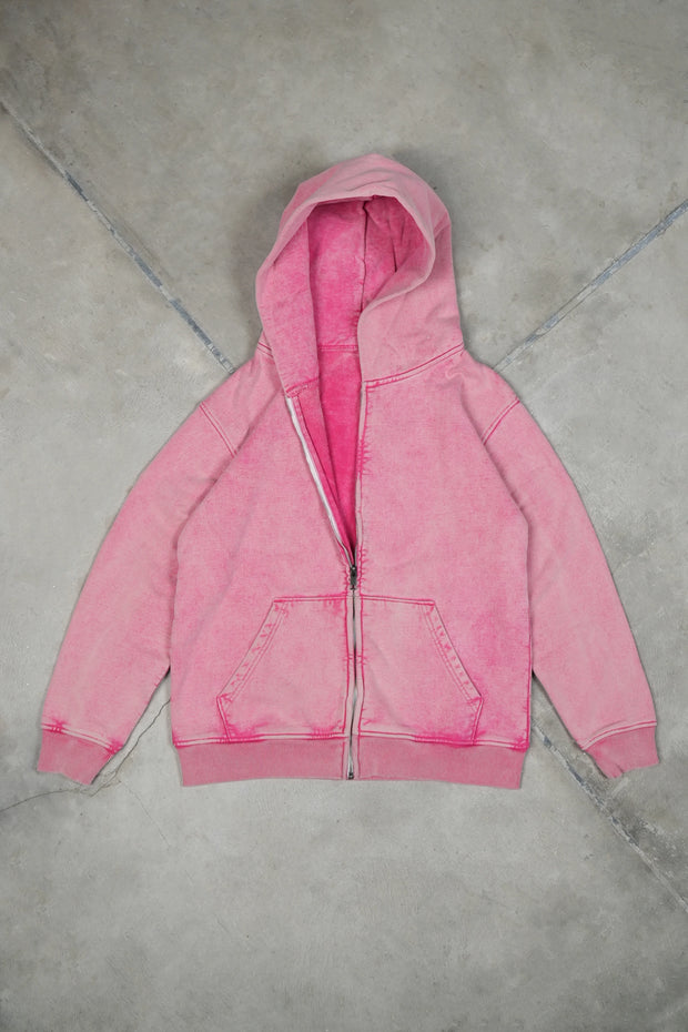 Zipper Oversized Pink