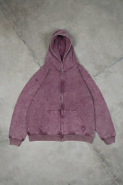 Zipper Oversized Plum