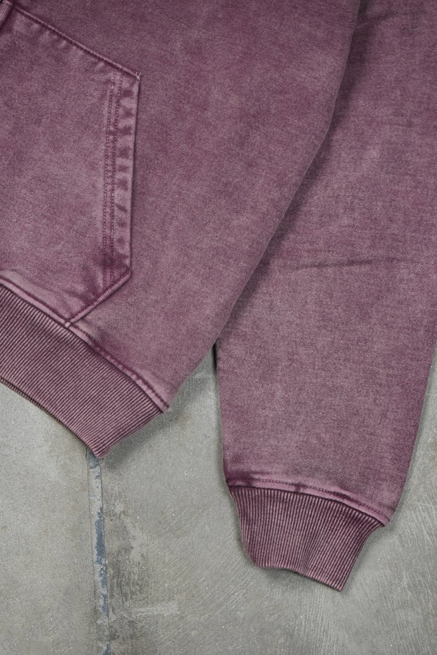 Zipper Oversized Plum