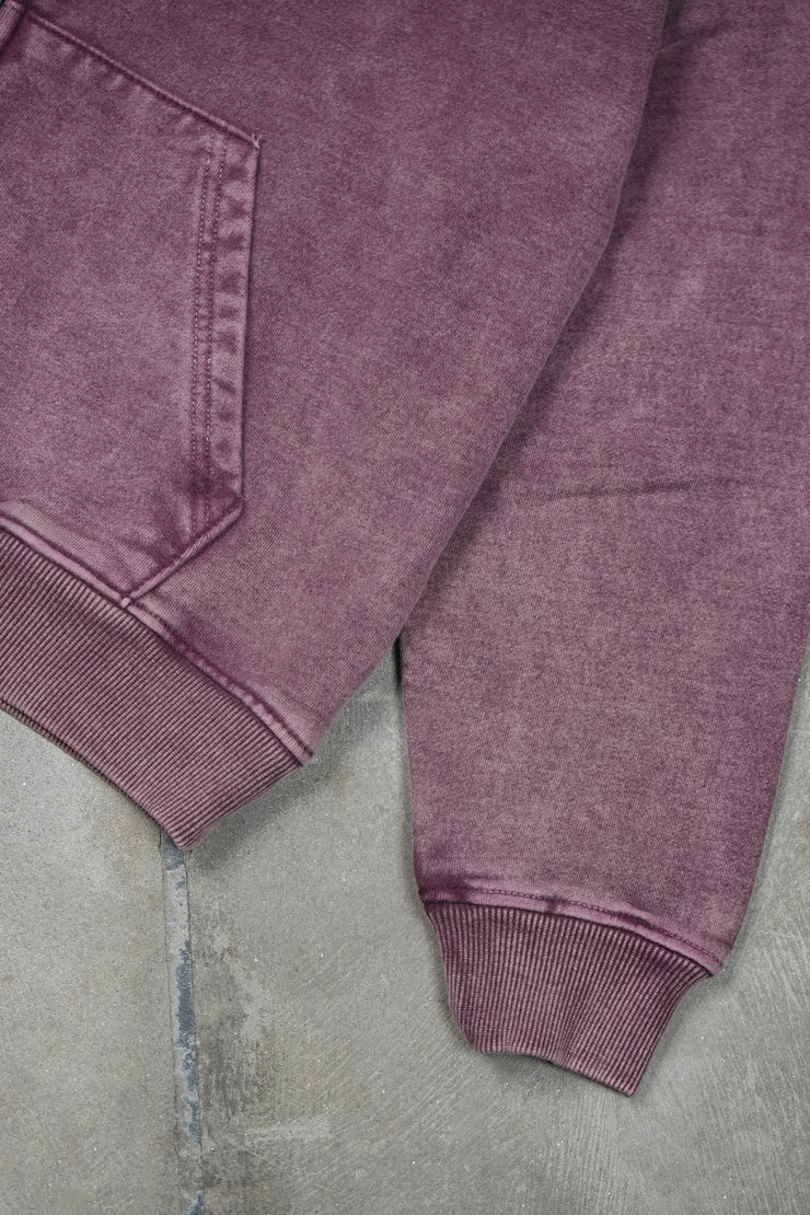 Zipper Oversized Plum