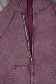 Zipper Oversized Plum
