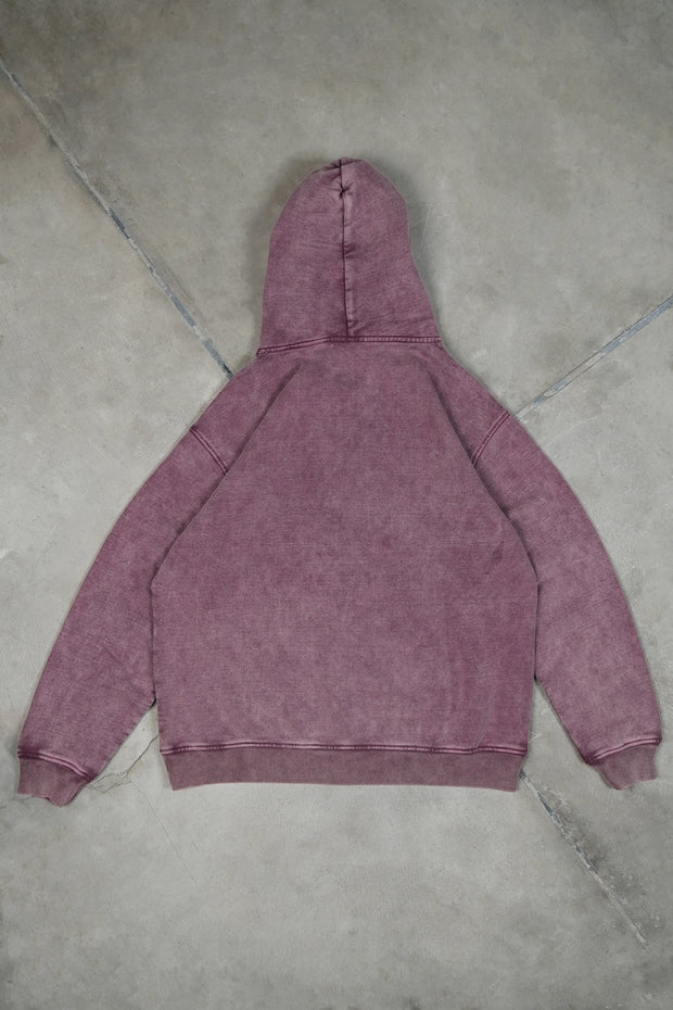 Zipper Oversized Plum