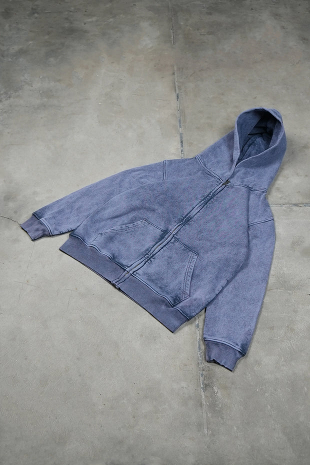 Zipper Oversized Blue