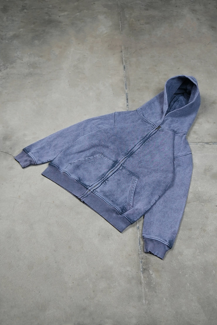 Zipper Oversized Blue