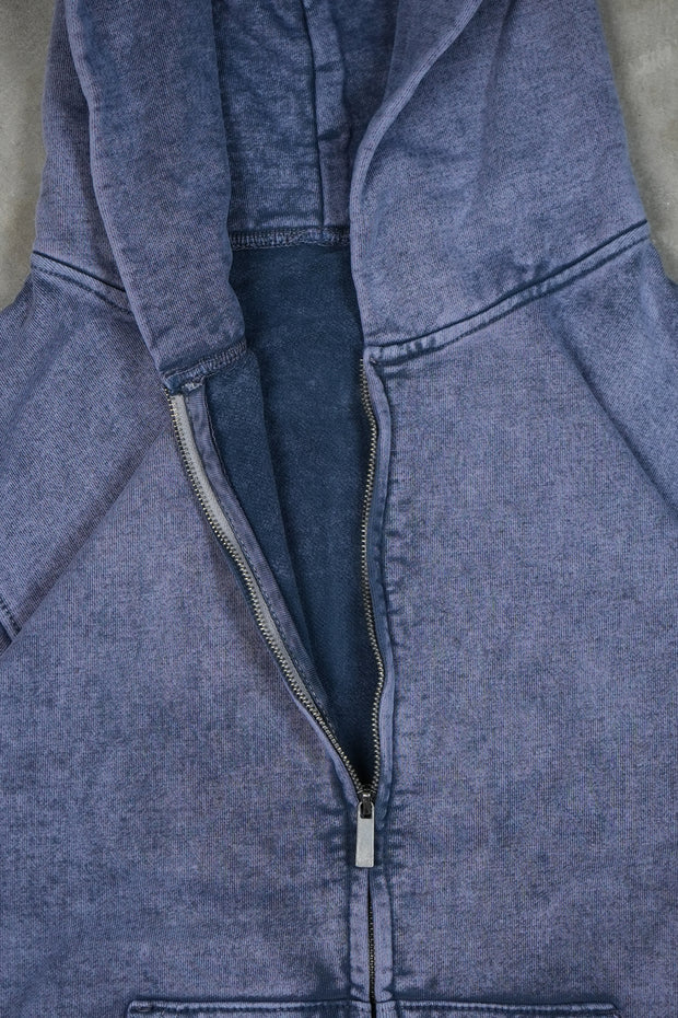 Zipper Oversized Blue