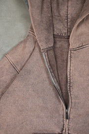 Zipper Oversized Brown