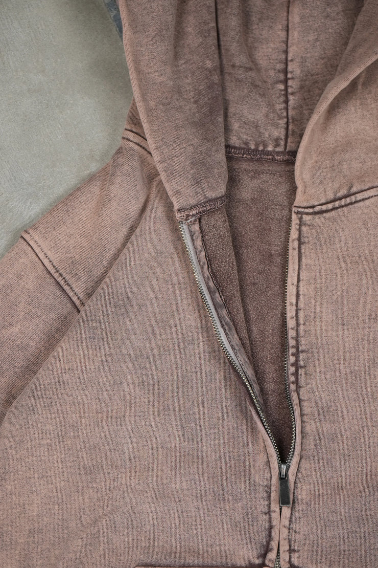 Zipper Oversized Brown
