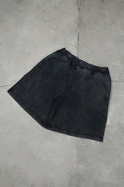 Short Oversized Black